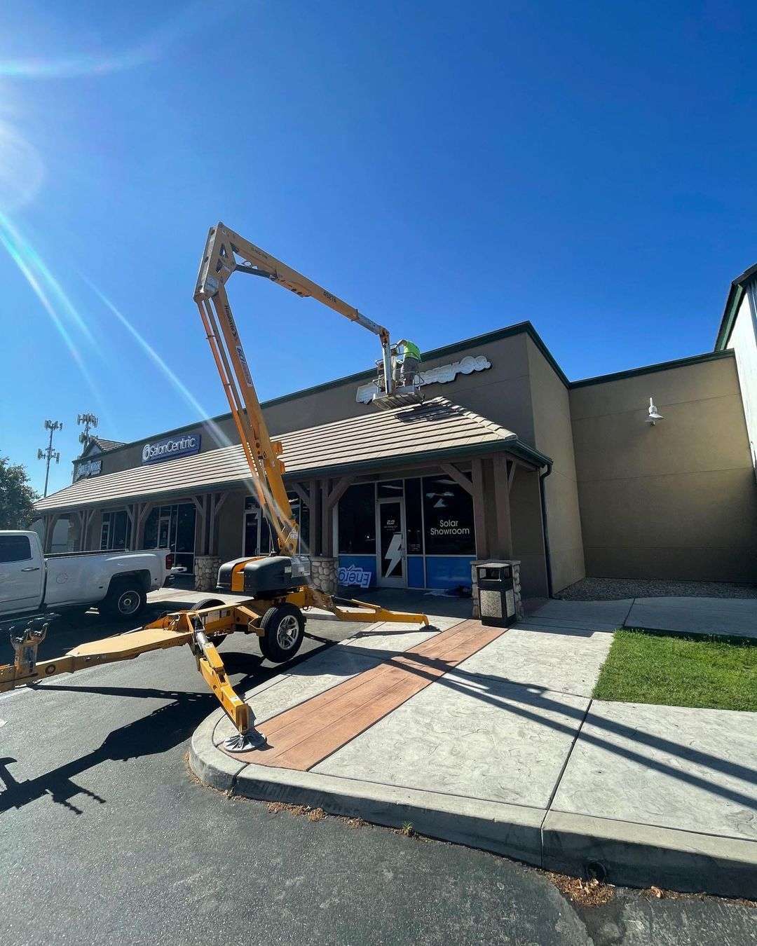 solar panels installation